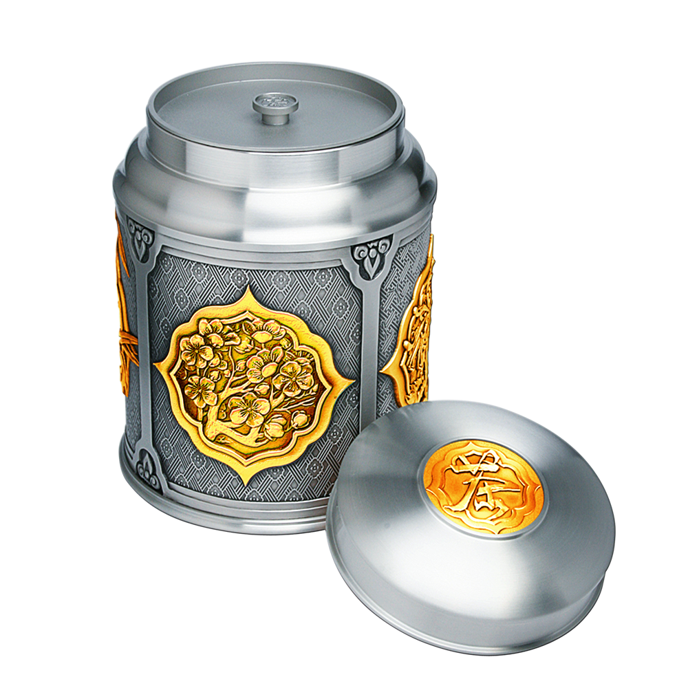 Tea Caddy (L) - 4 Seasons (GP)