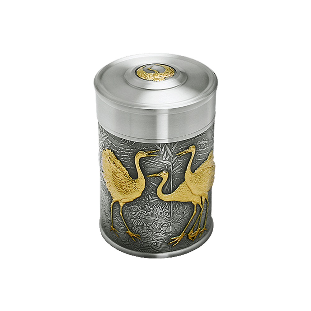 Tea Caddy (S) - Crane (GP)