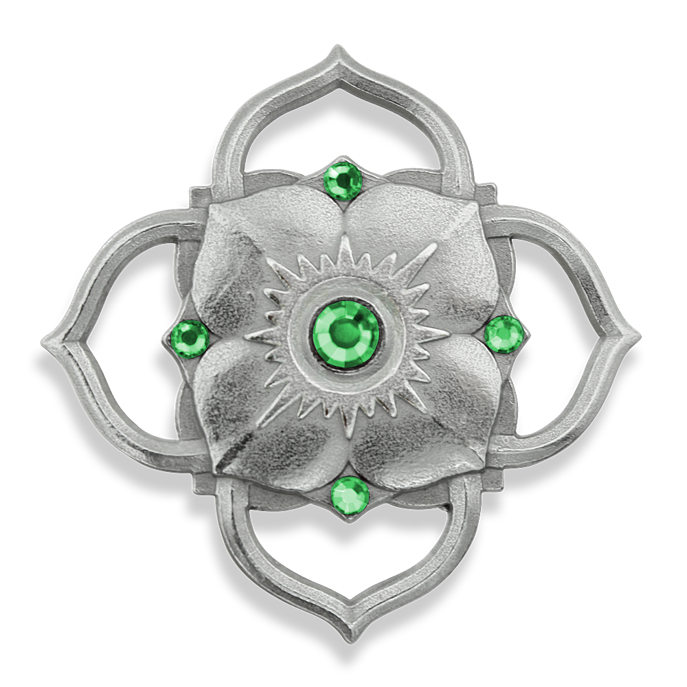 Brooch - Kelopak Jambu Air (Green)
