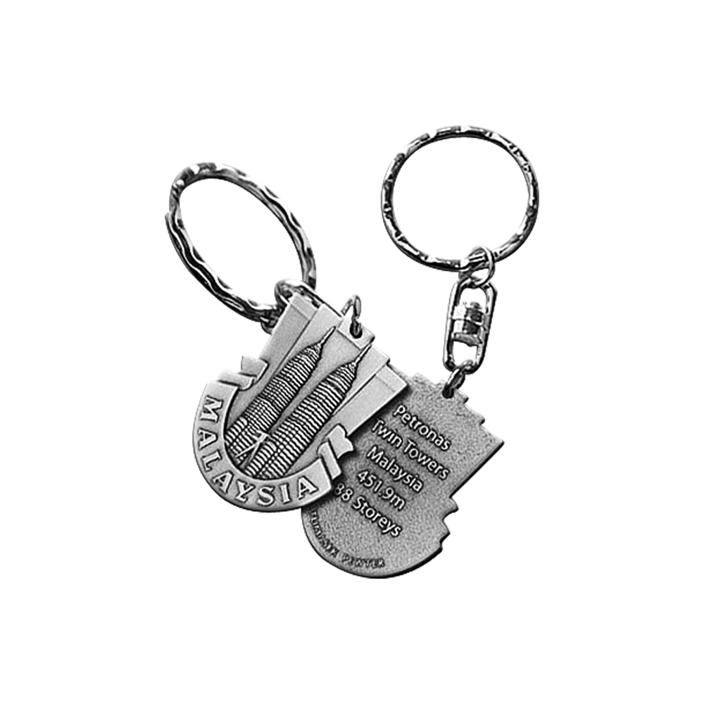 Keychain - Twin Towers
