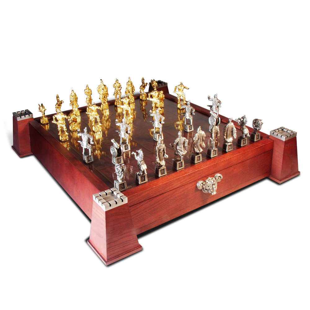 Imperial Chess Set - Gold Plated