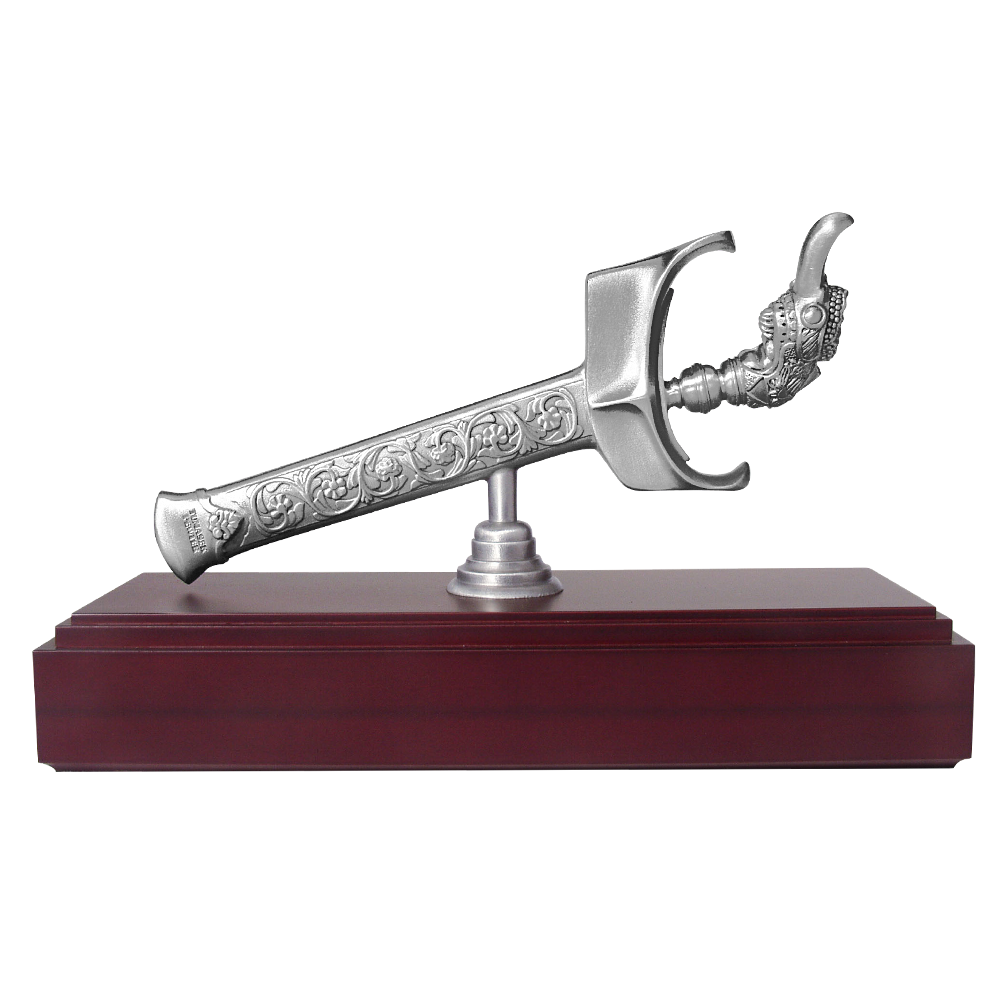 Keris Tajang on Wood Stand