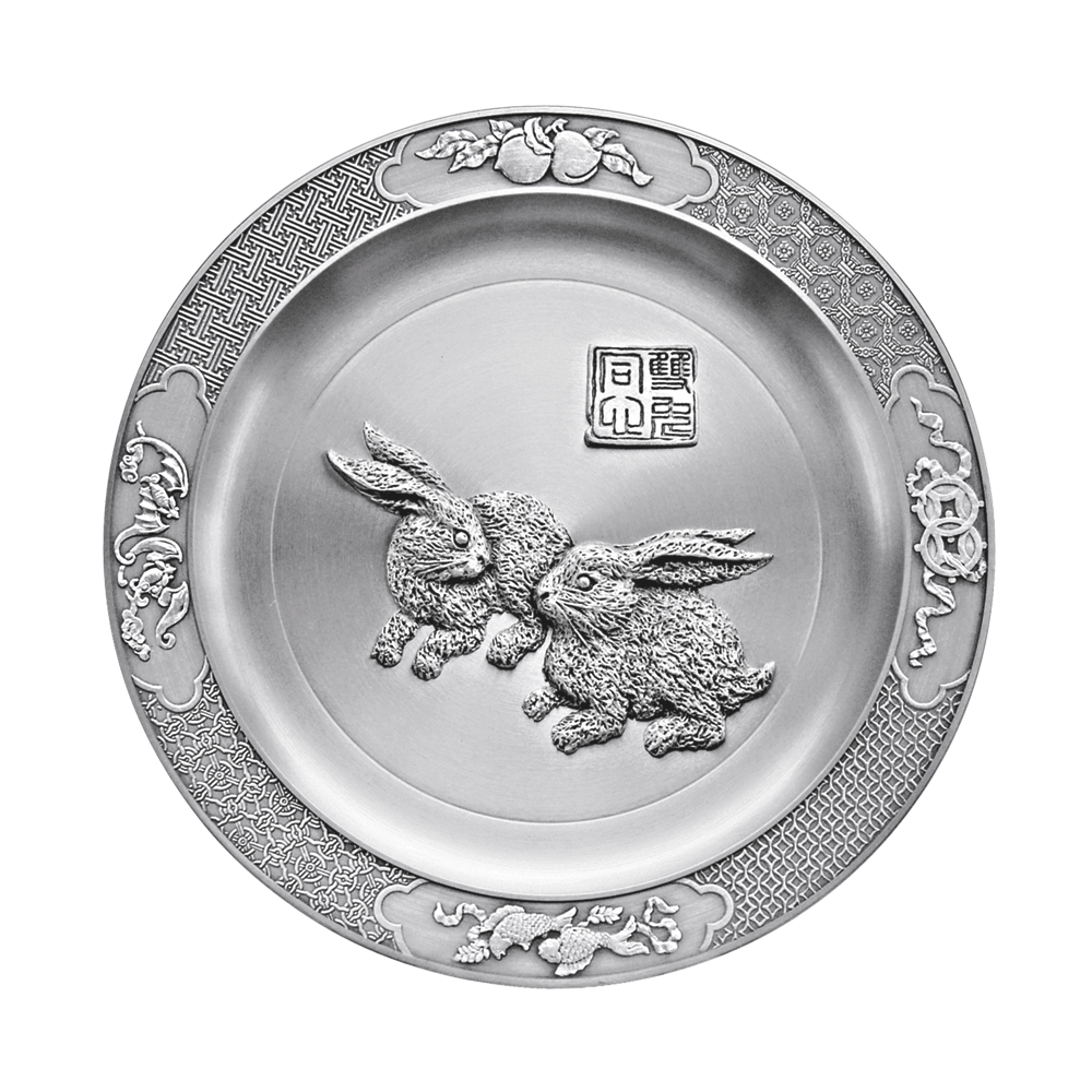 Zodiac Plate (S) - Rabbit