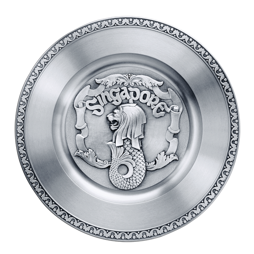 Plate (S) - Merlion