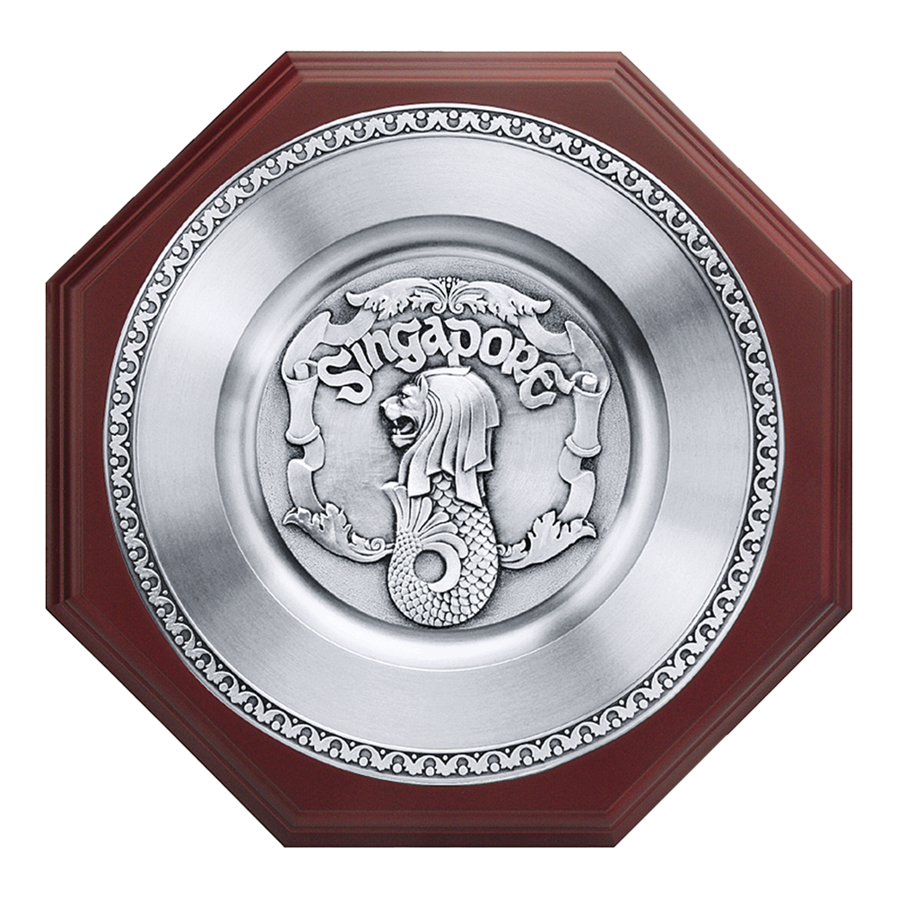 Plaque (L) - Merlion