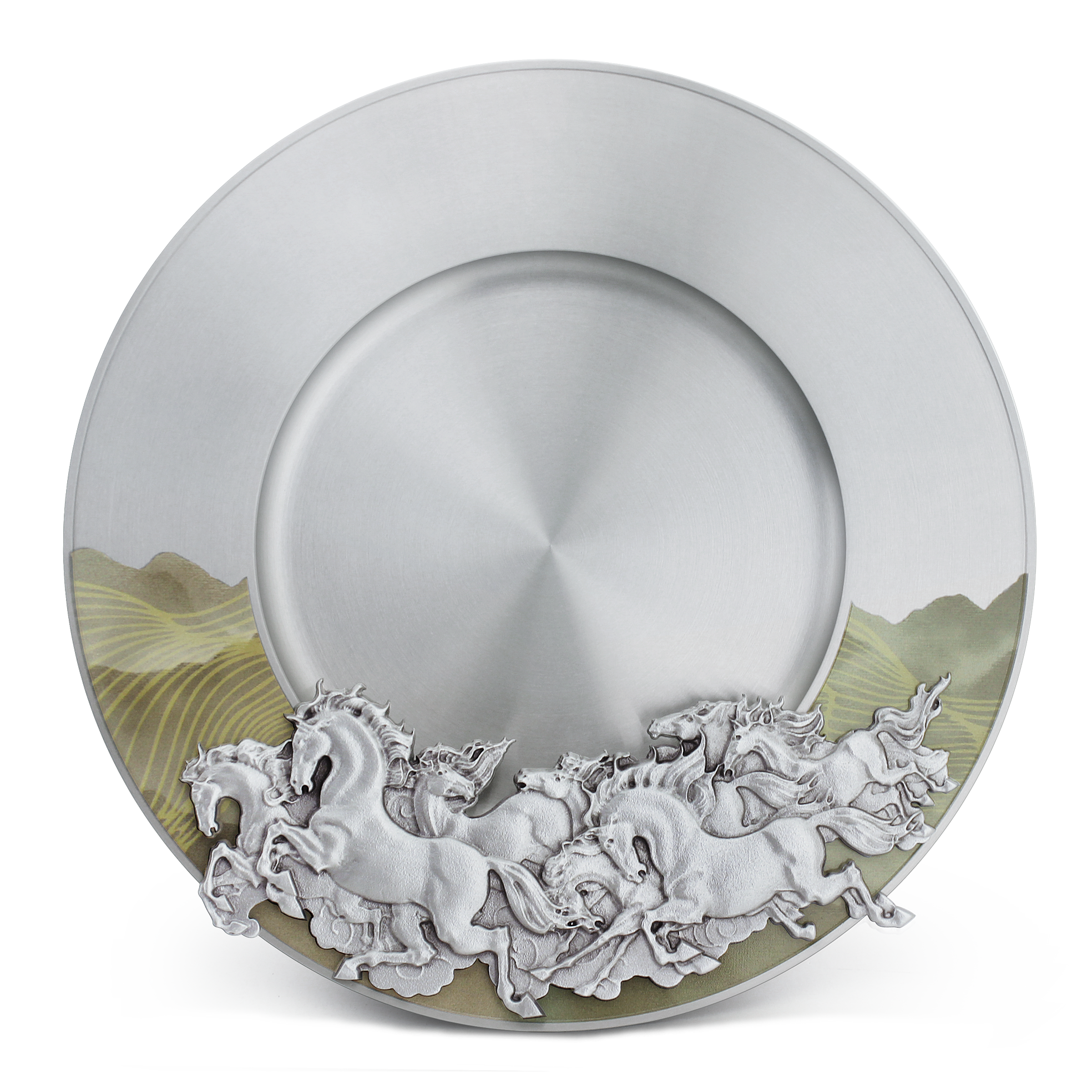Plate -  Galloping Horses