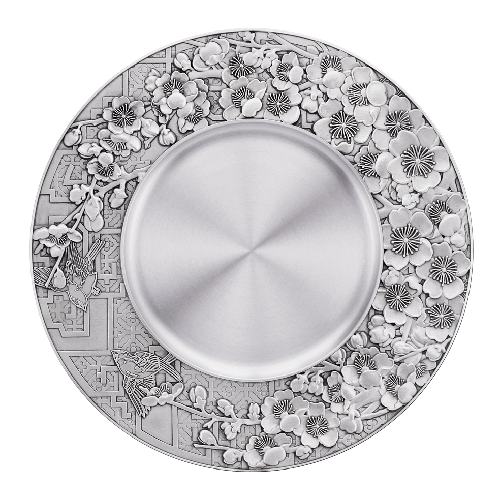 Plate - Plum Blossom Winter