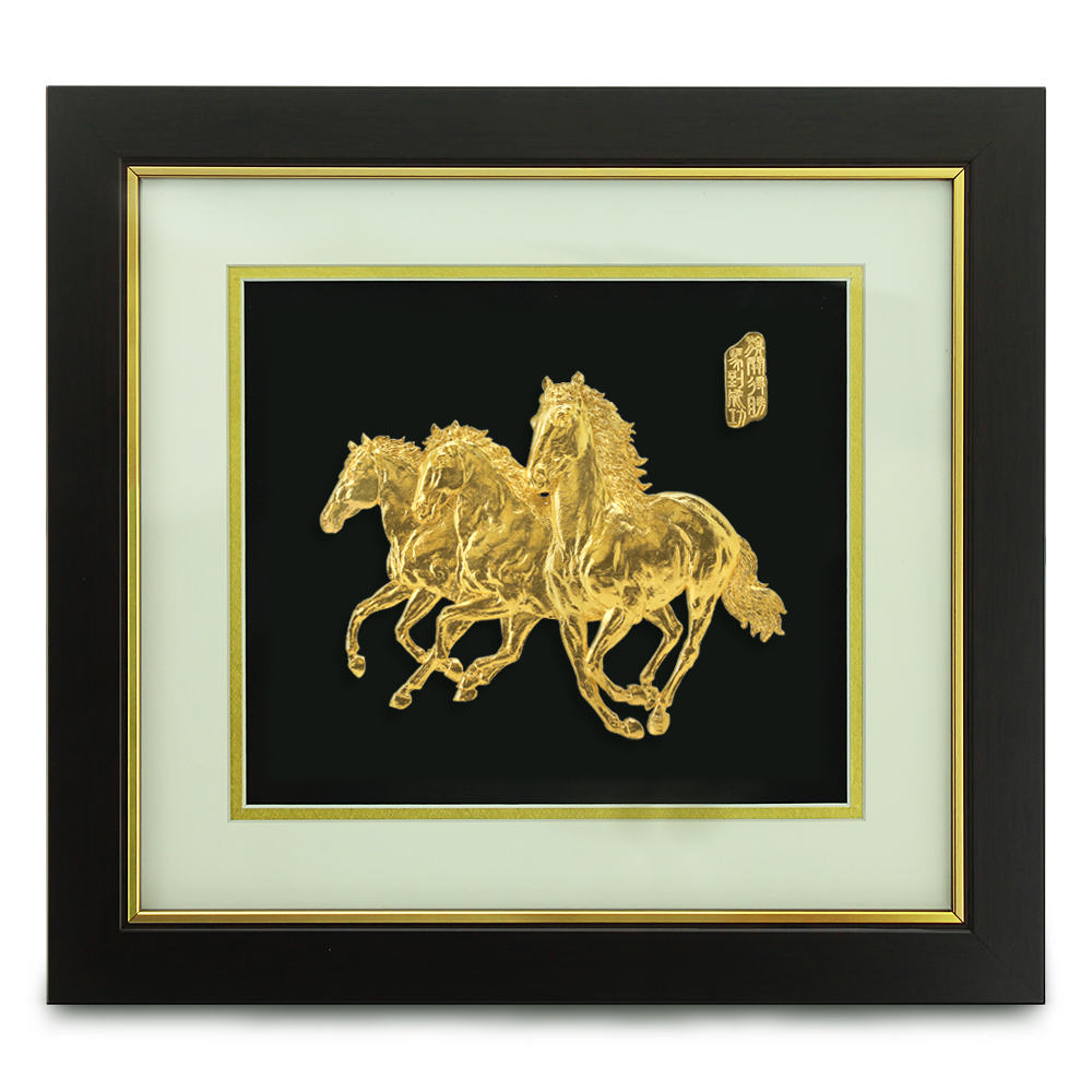 Decor Plaque - Horses (GP)
