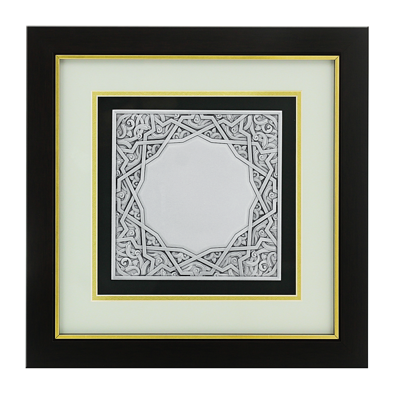 Plaque (G) - Itnasarj with Glass Frame