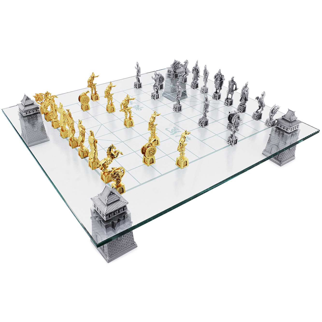 Imperial Chess Set - Gold Plated