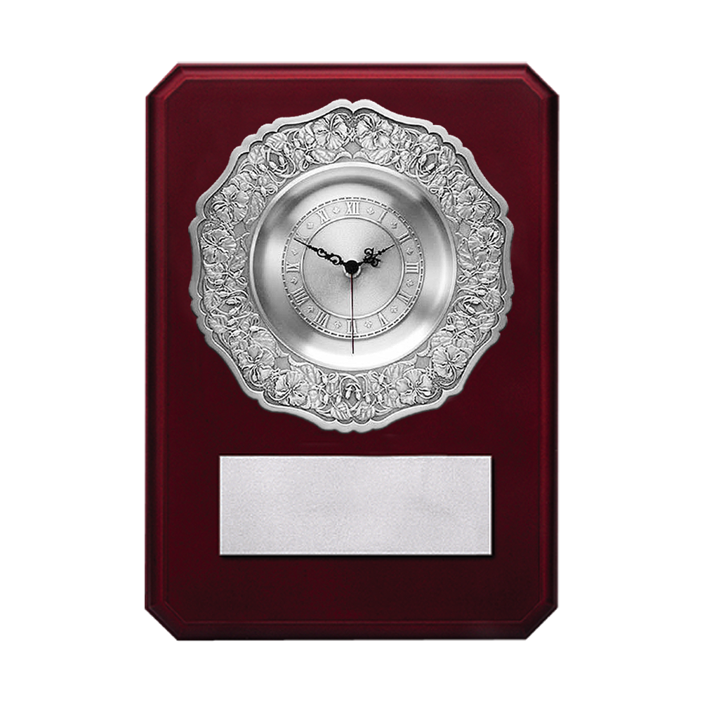 Plaque (Clock) - Bunga Raya (L)