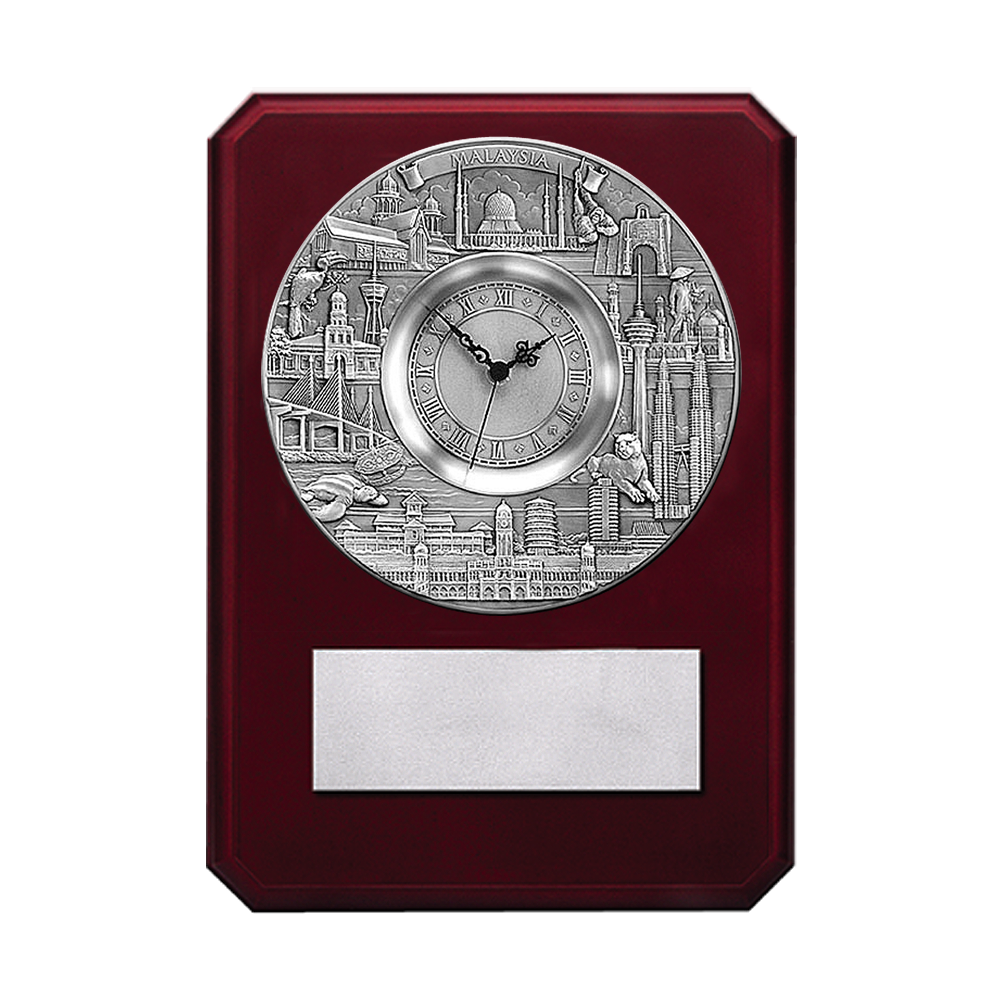Plaque (Clock) - Malaysia (L)
